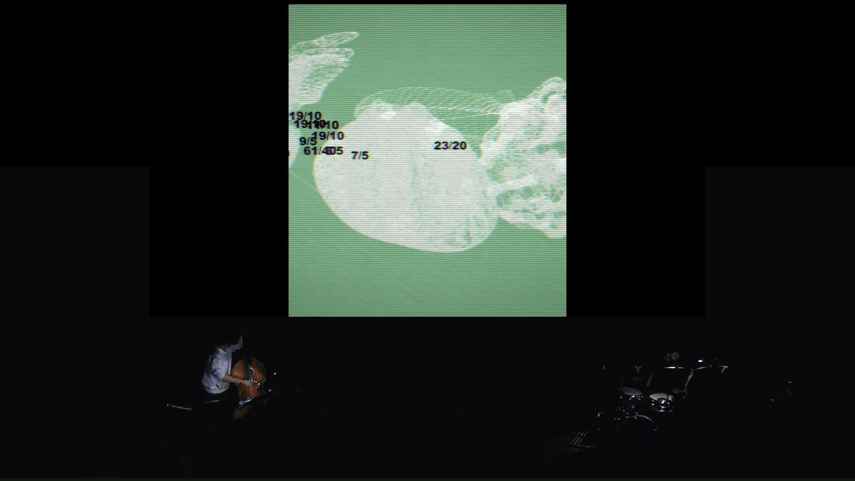 LIMIA performance with green projected generative image